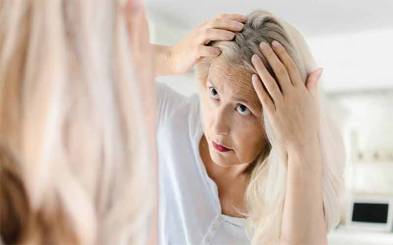 علت رنگ نگرفتن موی سفید