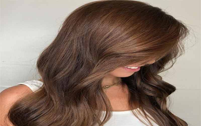 ترکیب رنگ موی شکلاتی